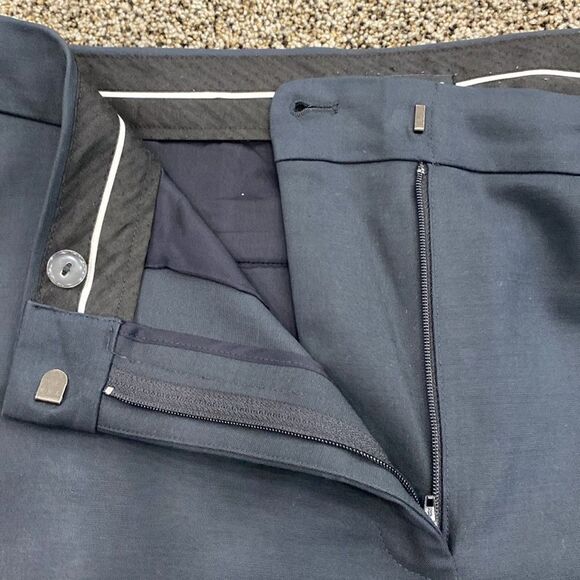 EILEEN FISHER 6 Gray Tencel Lyocell Stretch Business Trousers Office Pants: READ - Picture 9 of 16